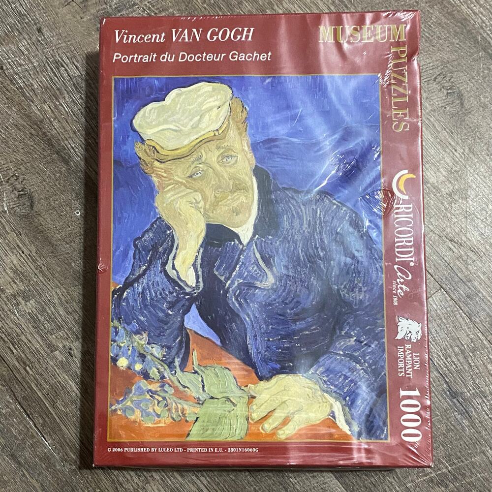 Ricordi Arte 1000 Pieces Museum Puzzle Vincent Van Gogh 20"x27" hobby